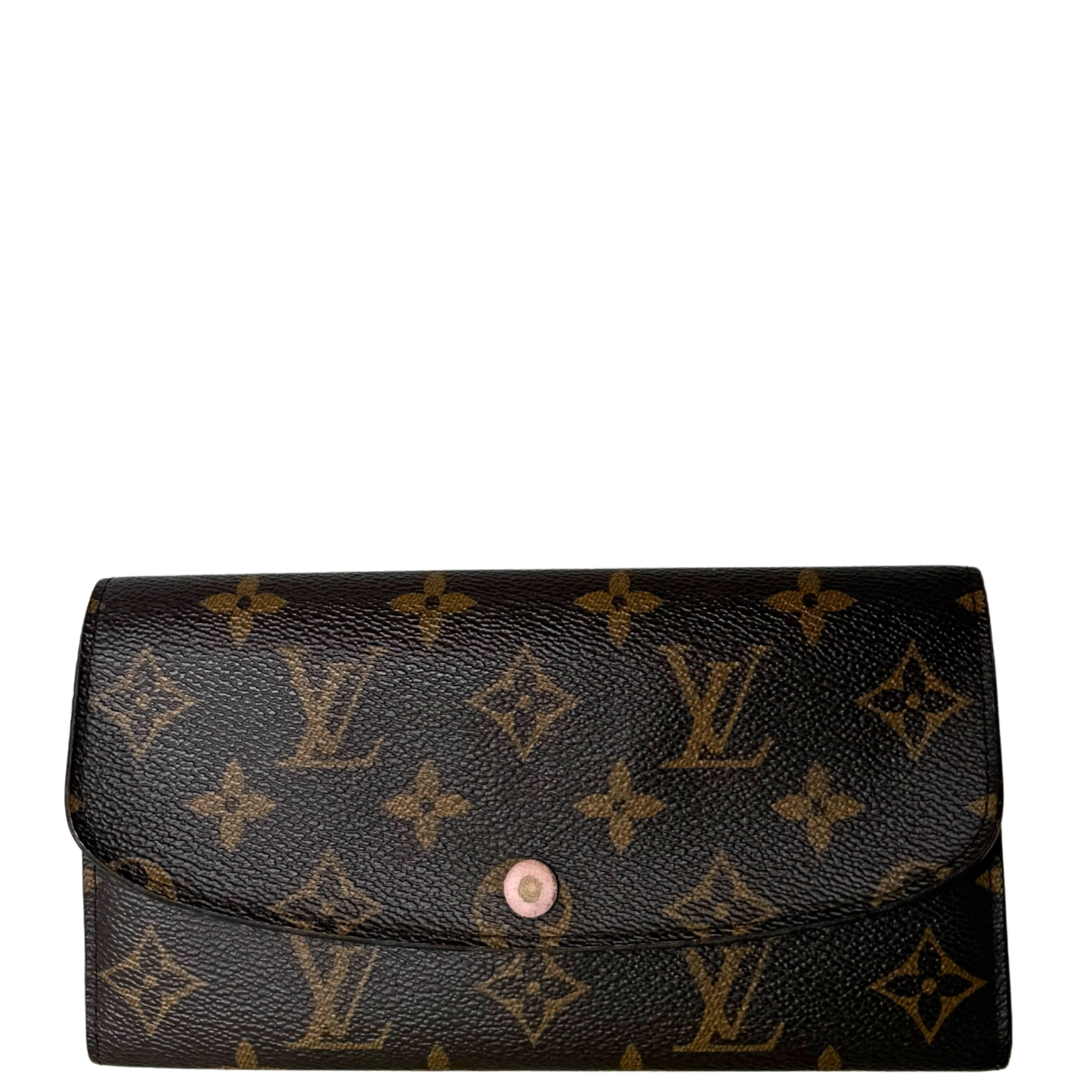 Louis Vuitton Emilie Geldbörse Monogram Canvas Braun / gut