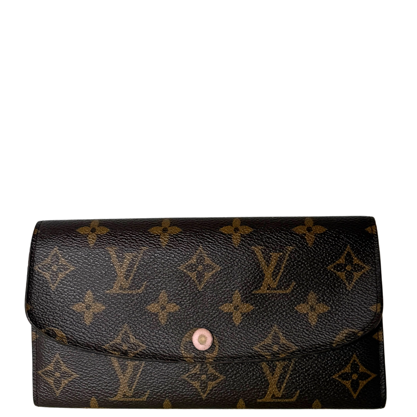 Louis Vuitton Emilie Geldbörse Monogram Canvas Braun / gut