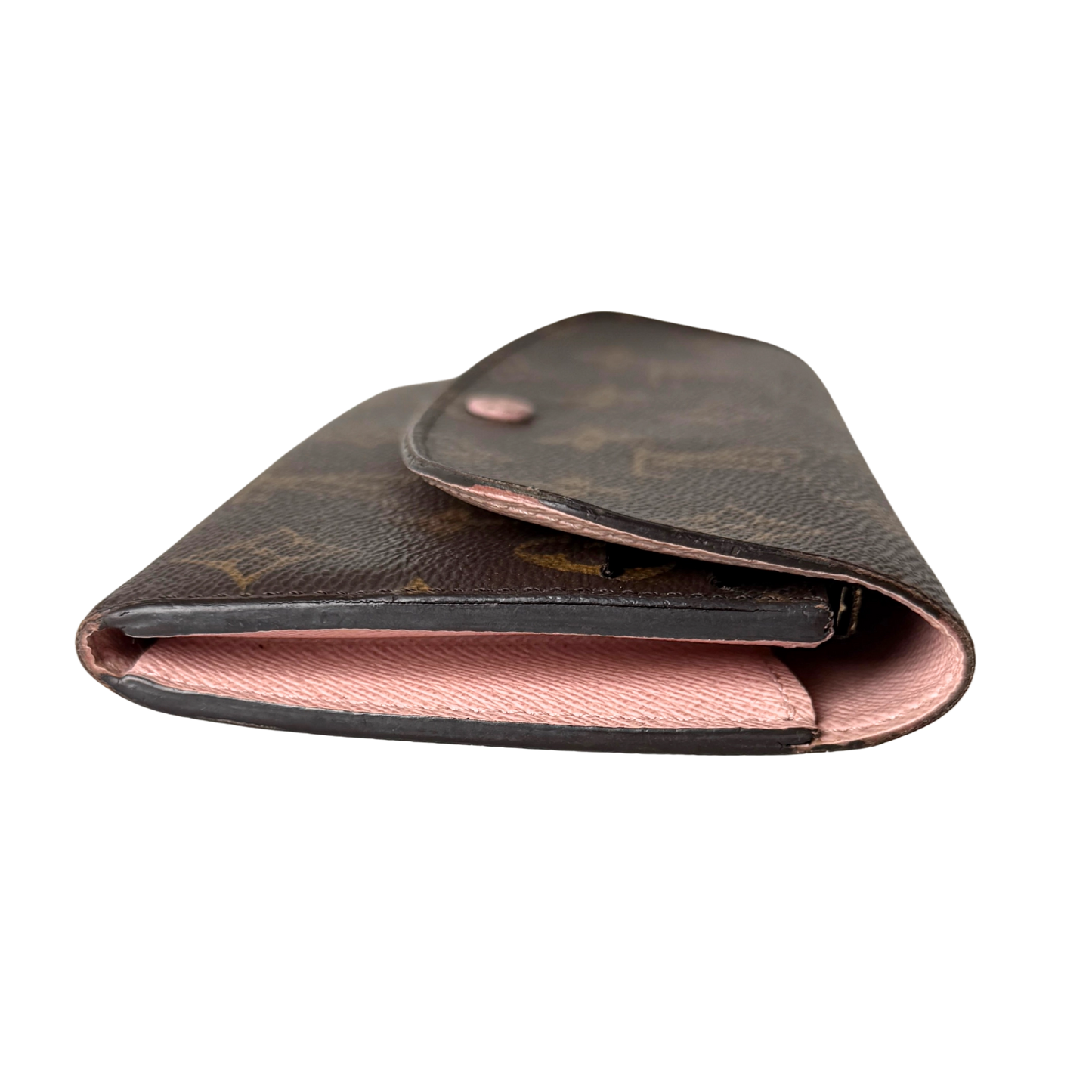 Louis Vuitton Emilie Geldbörse Monogram Canvas Braun / gut