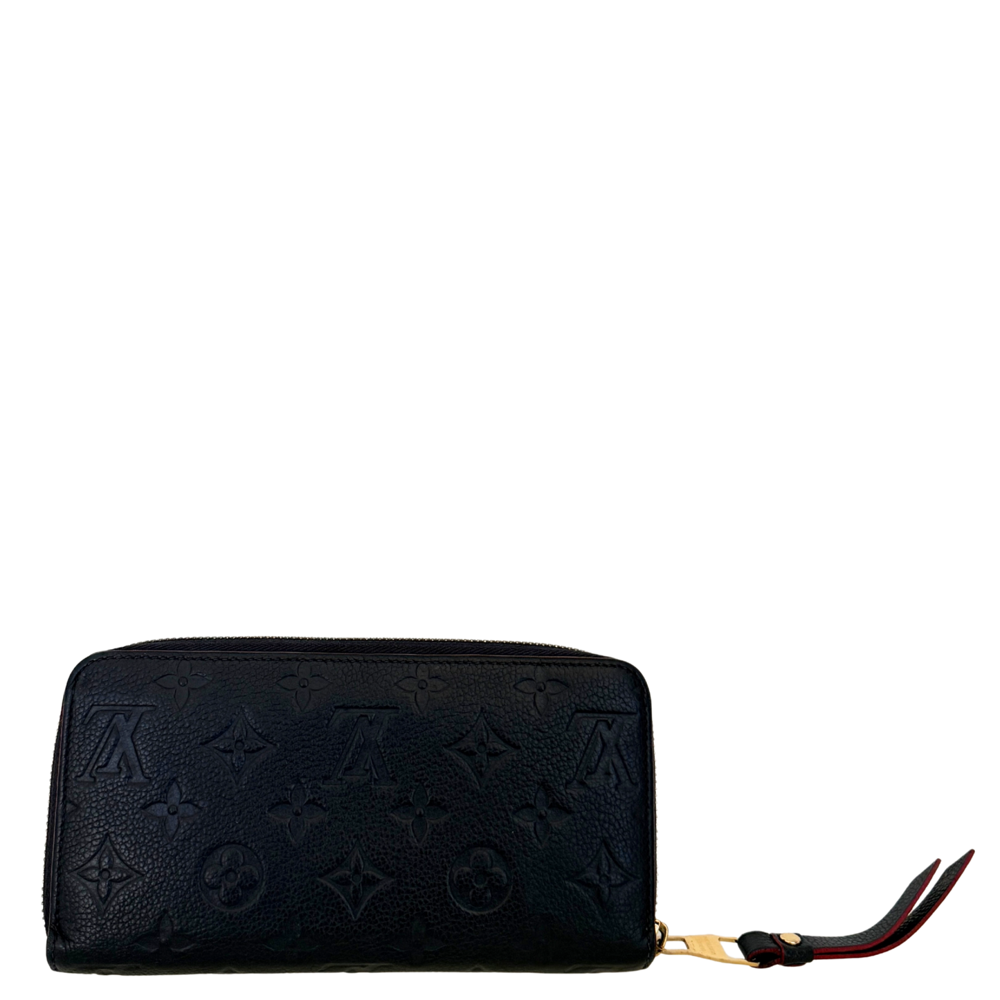 Louis Vuitton Zippy Geldbörse  Empreinte Marineblau Fullset / sehr gut Louis Vuitton