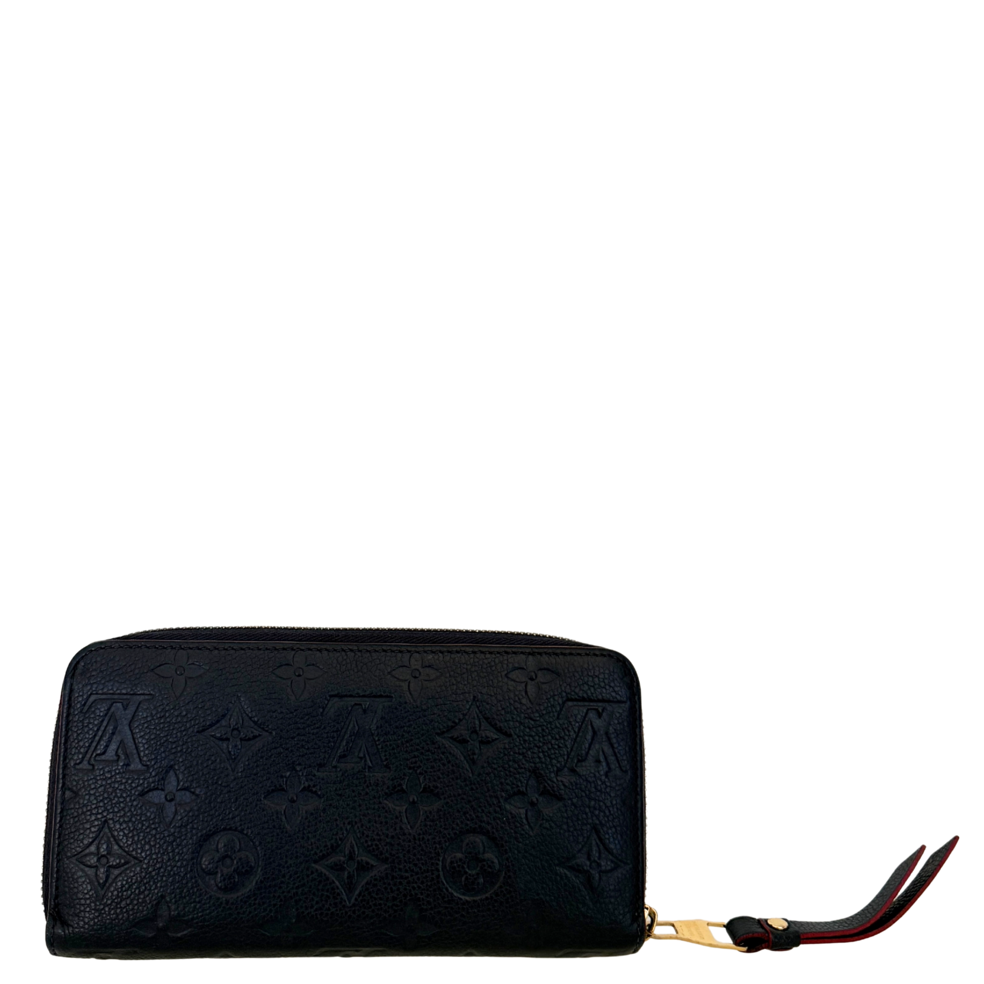 Louis Vuitton Zippy Geldbörse  Empreinte Marineblau Fullset / sehr gut Louis Vuitton