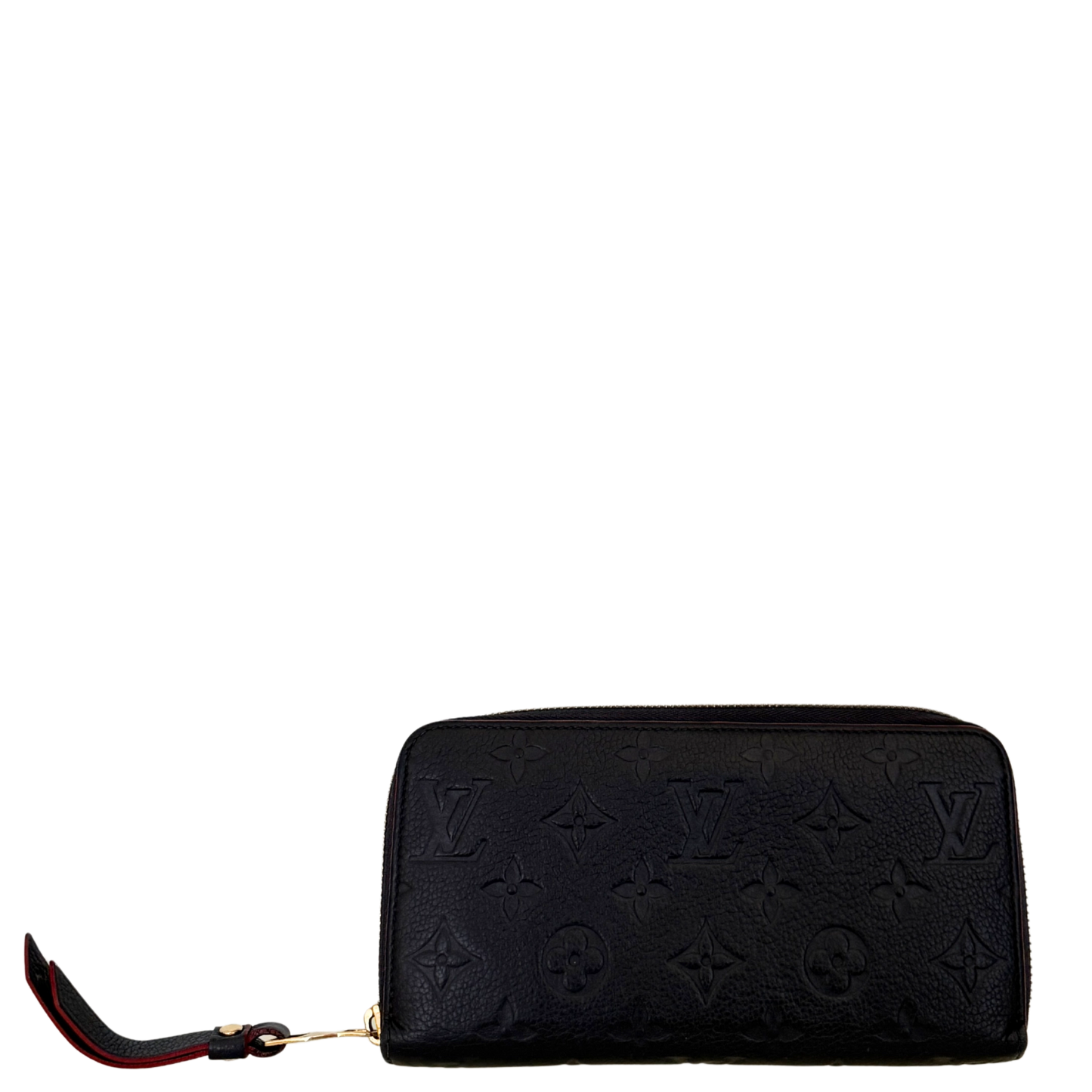 Louis Vuitton Zippy Geldbörse  Empreinte Marineblau Fullset / sehr gut Louis Vuitton