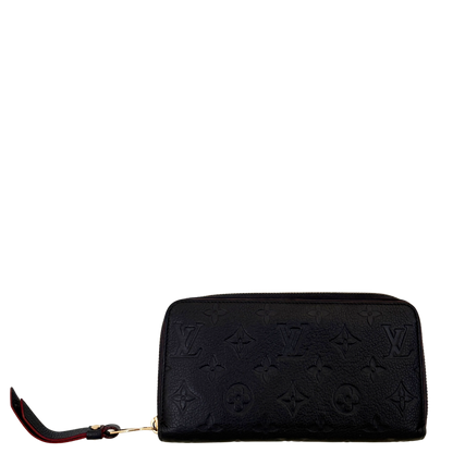 Louis Vuitton Zippy Geldbörse  Empreinte Marineblau Fullset / sehr gut Louis Vuitton
