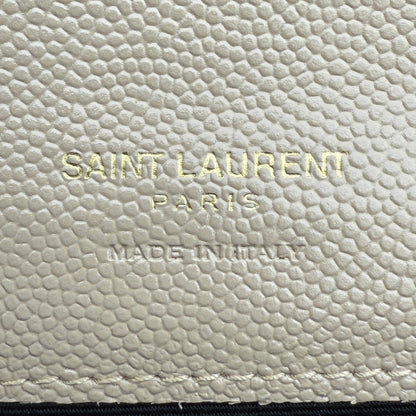 Saint Laurent Envelope Tasche mit Überschlag Dark Beige / neuwertig Saint Laurent