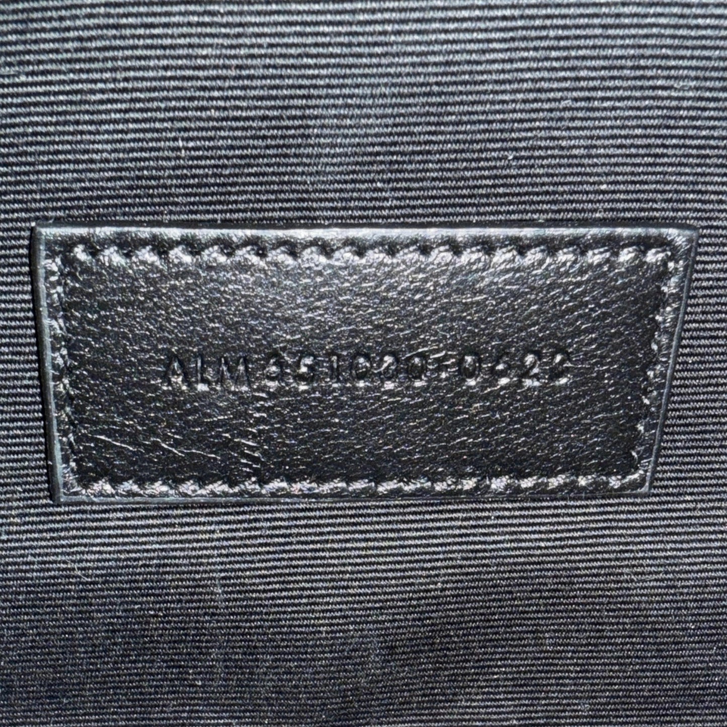 Saint Laurent Envelope Tasche mit Überschlag Metallic Taupe / neuwertig Saint Laurent