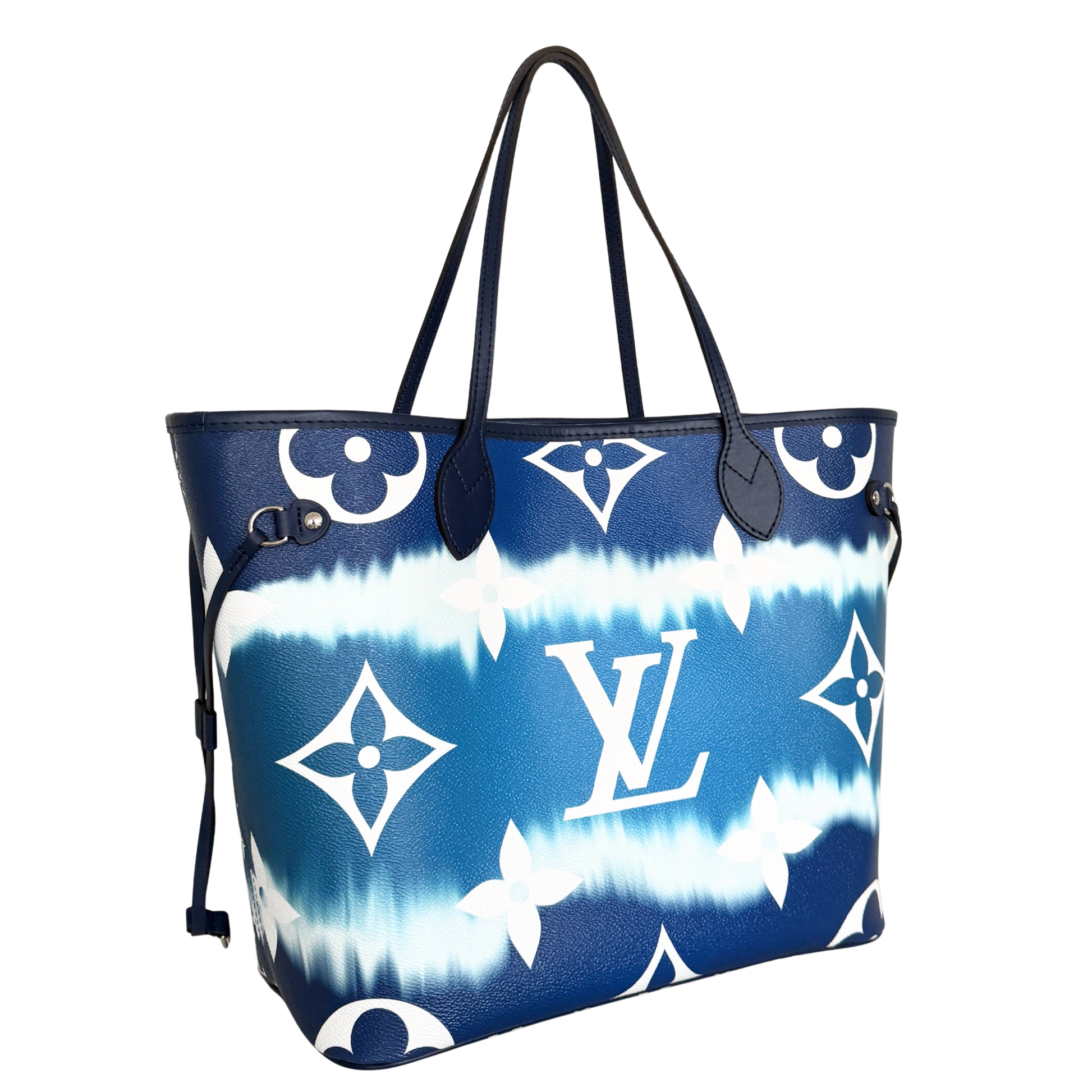 Louis Vuitton LV Escale Neverfull MM Blau / neuwertig Louis Vuitton