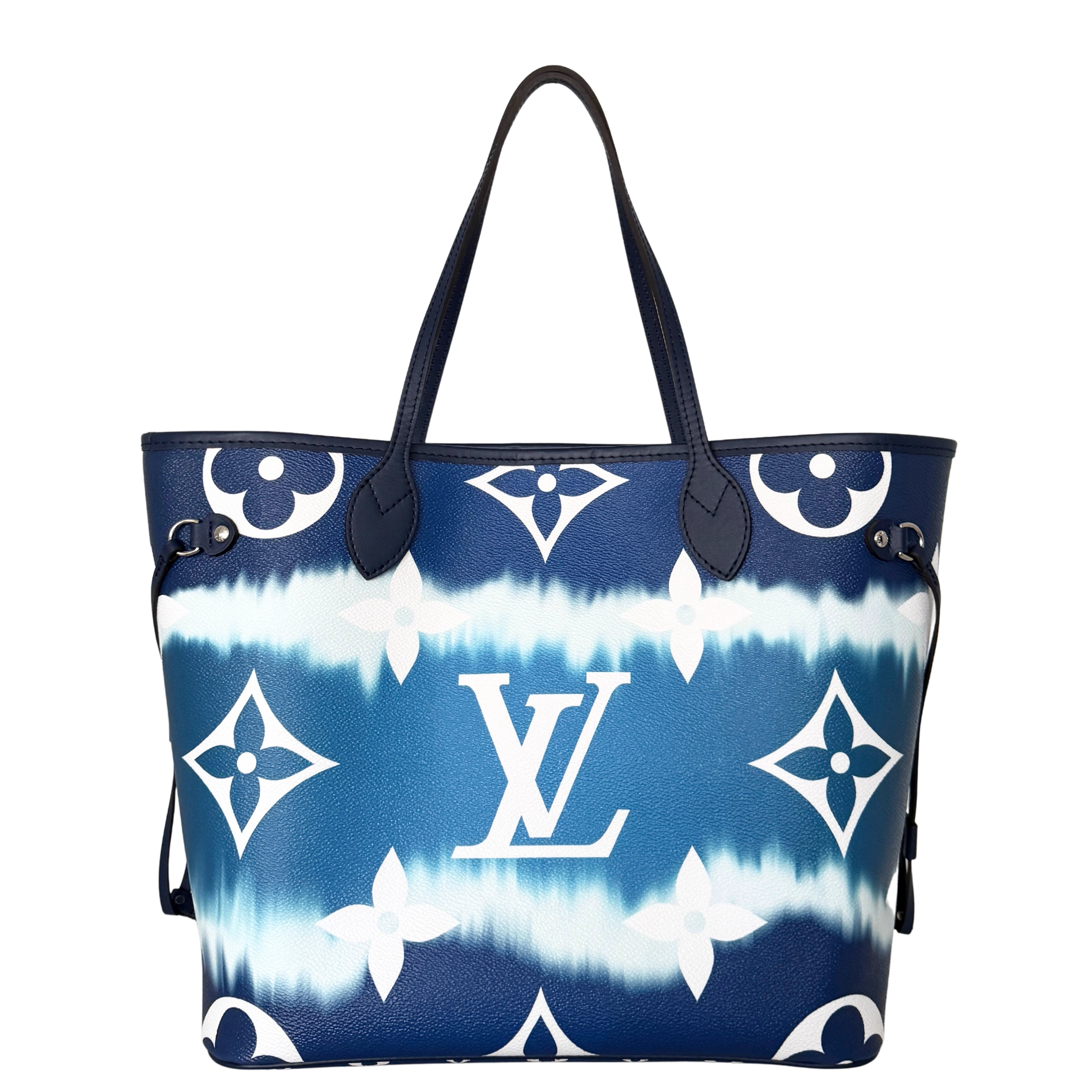Louis Vuitton LV Escale Neverfull MM Blau / neuwertig Louis Vuitton