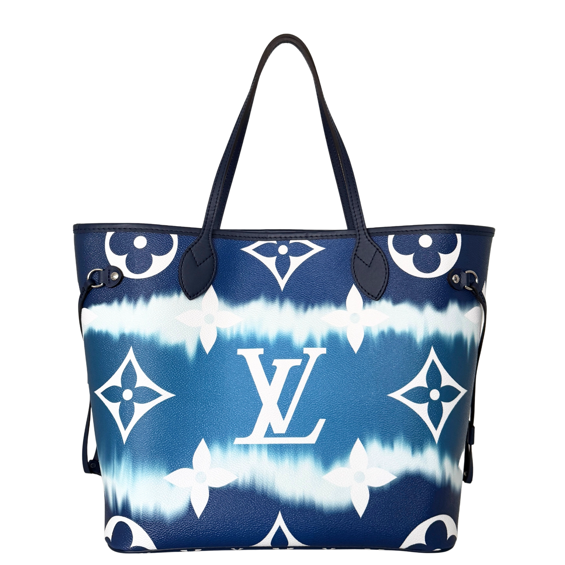 Louis Vuitton LV Escale Neverfull MM Blau / neuwertig Louis Vuitton