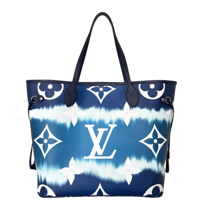 Louis Vuitton LV Escale Neverfull MM Blau / neuwertig Louis Vuitton