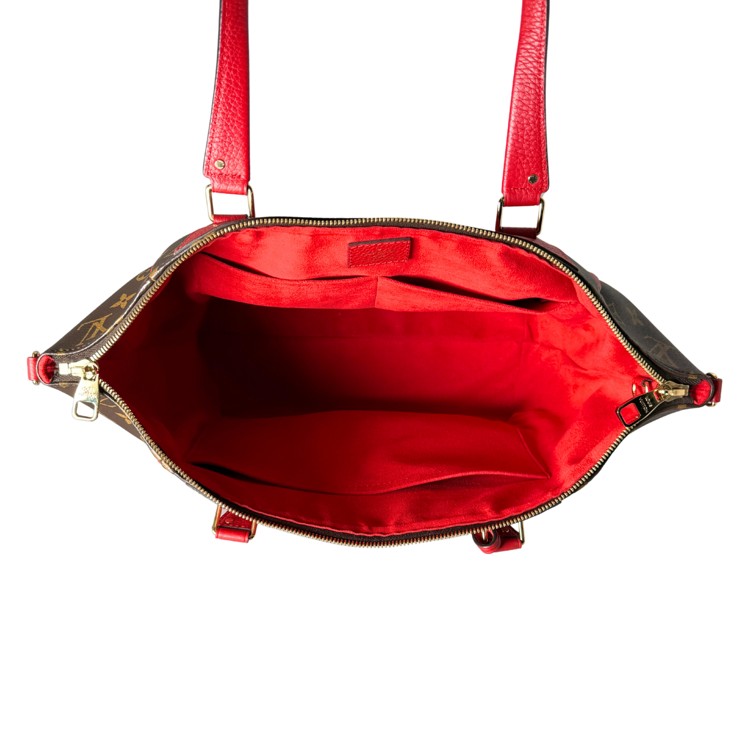 Louis Vuitton Monogram Estrela MM M51193 Braun Rot / gut Louis Vuitton