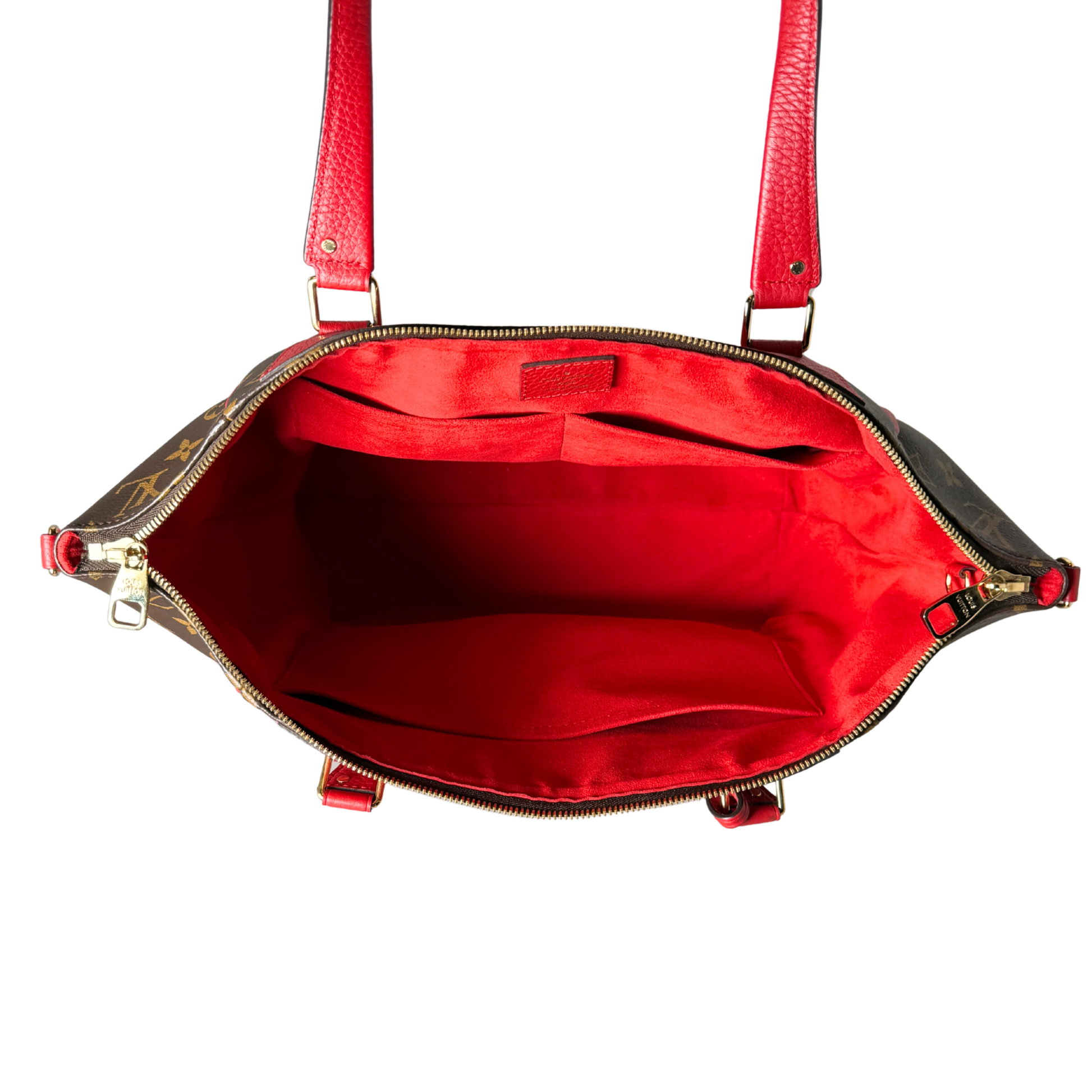 Louis Vuitton Monogram Estrela MM M51193 Braun Rot / gut Louis Vuitton