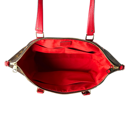 Louis Vuitton Monogram Estrela MM M51193 Braun Rot / gut Louis Vuitton