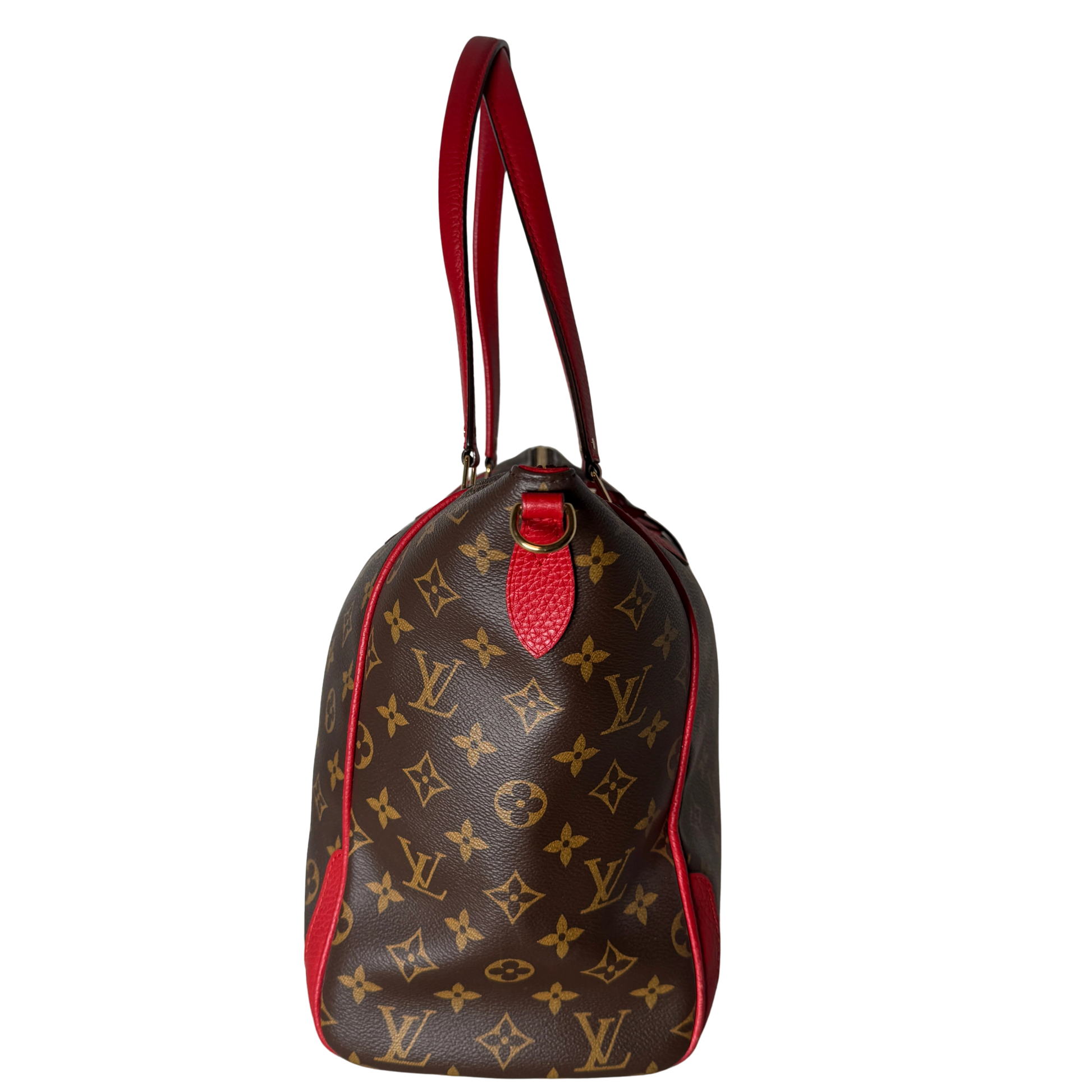 Louis Vuitton Monogram Estrela MM M51193 Braun Rot / gut Louis Vuitton