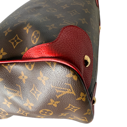 Louis Vuitton Monogram Estrela MM M51193 Braun Rot / gut Louis Vuitton