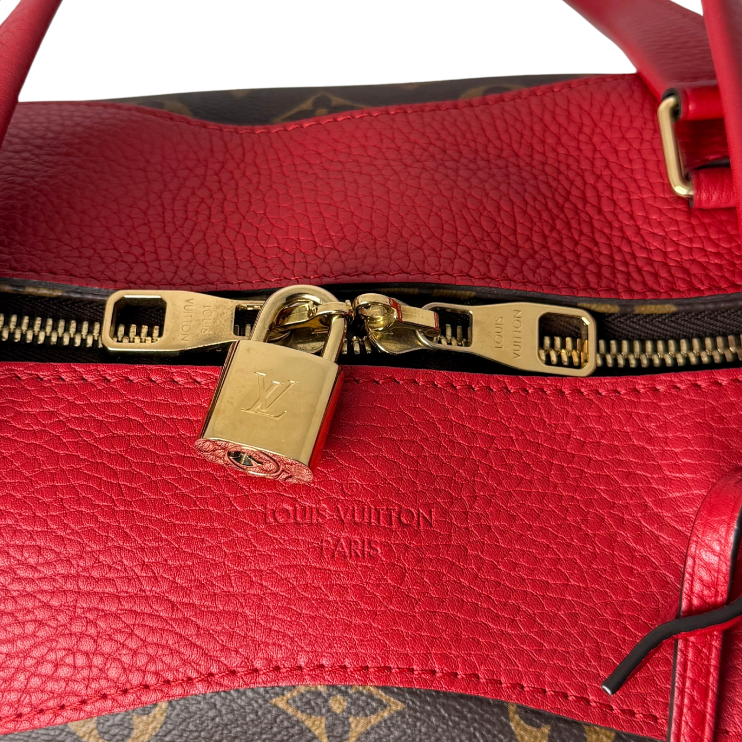 Louis Vuitton Monogram Estrela MM M51193 Braun Rot / gut Louis Vuitton