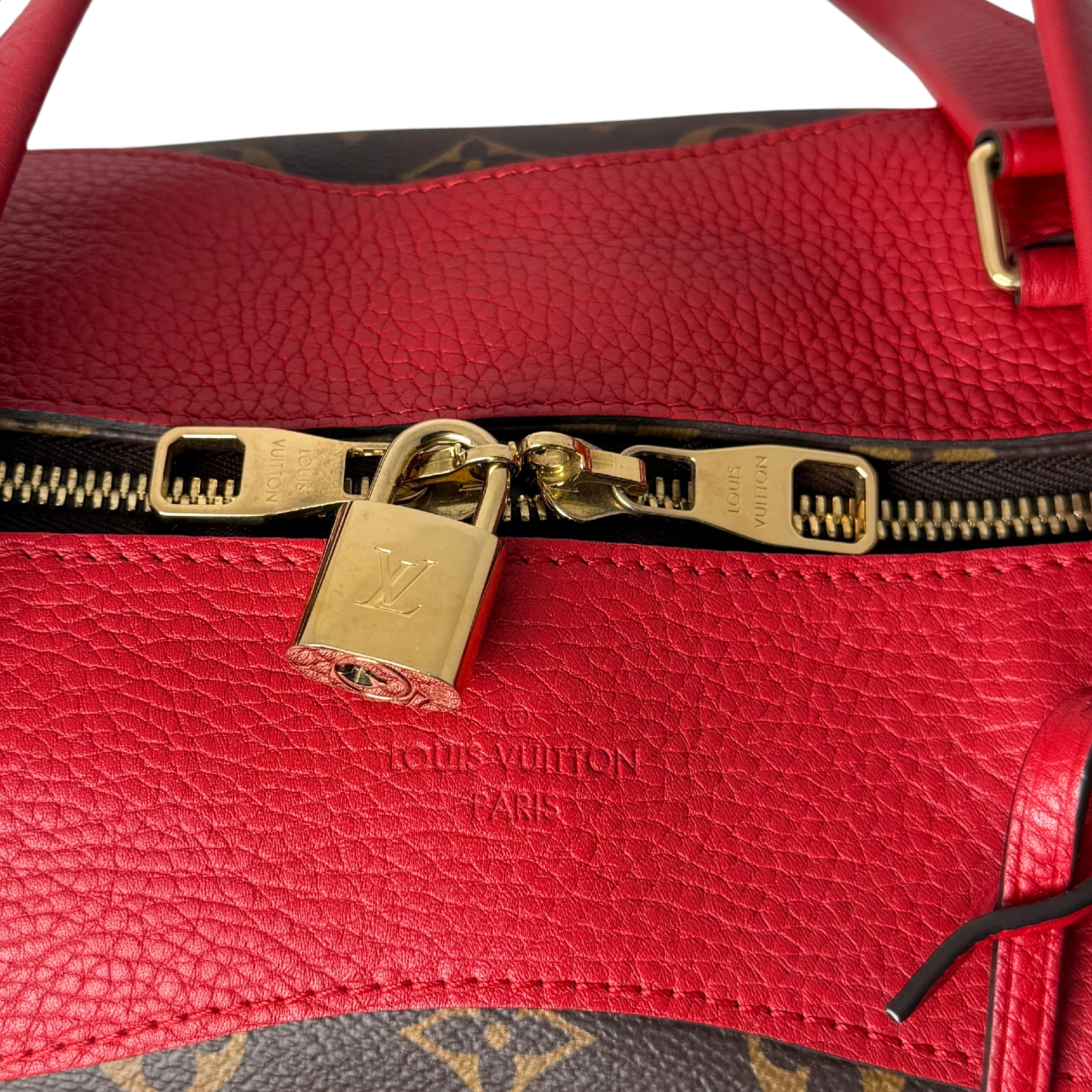 Louis Vuitton Monogram Estrela MM M51193 Braun Rot / gut Louis Vuitton