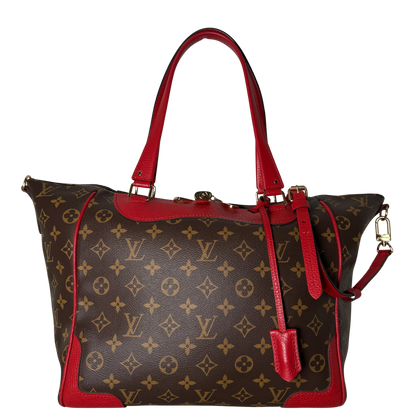 Louis Vuitton Monogram Estrela MM M51193 Braun Rot / gut Louis Vuitton