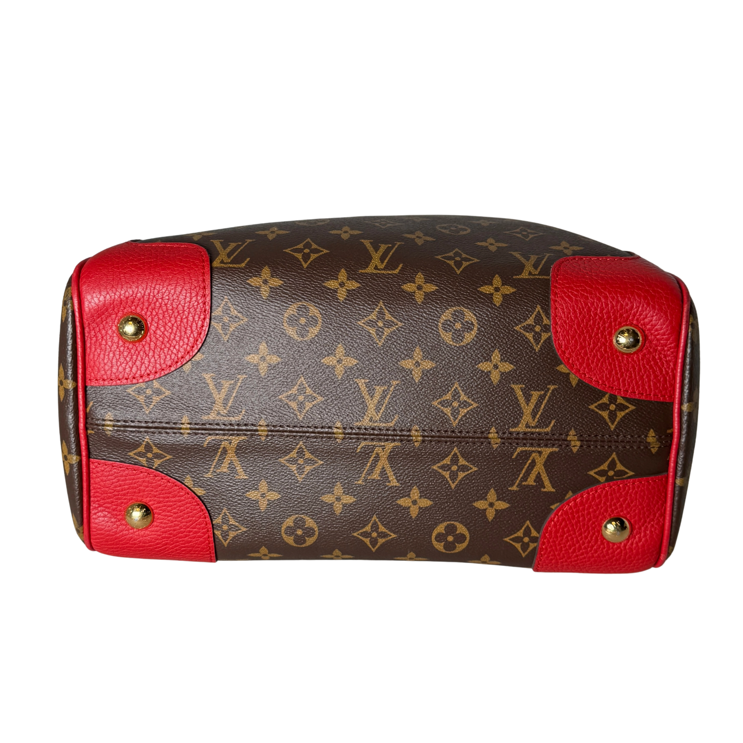 Louis Vuitton Monogram Estrela MM M51193 Braun Rot / gut Louis Vuitton