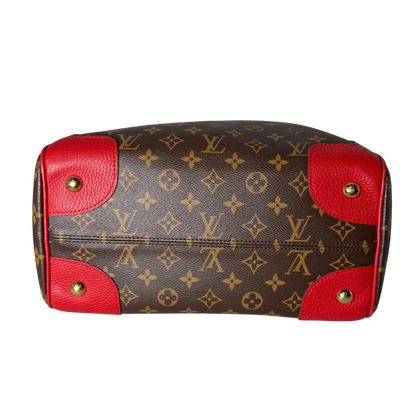 Louis Vuitton Monogram Estrela MM M51193 Braun Rot / gut Louis Vuitton