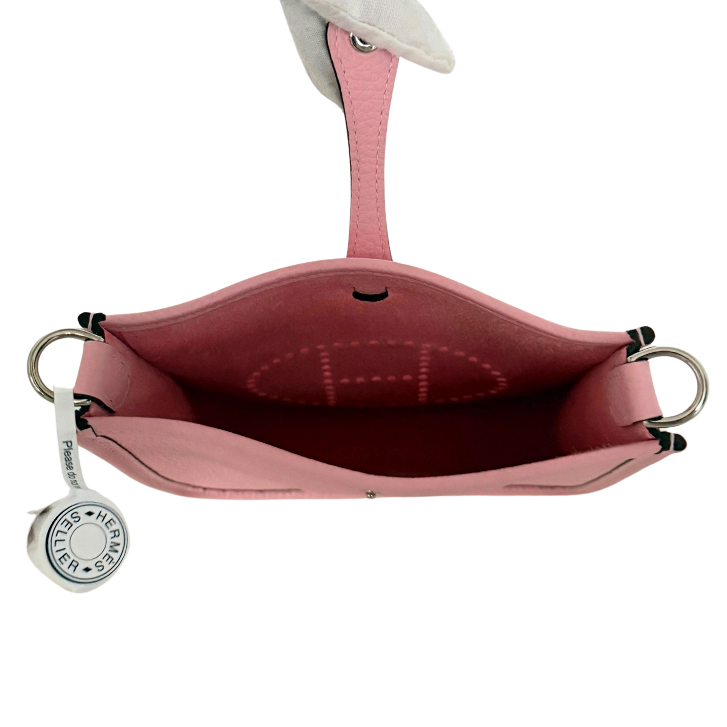Hermès Eveleyne 16 Taurillon Clemence Rose Sakura Fullset / neuwertig Hermès