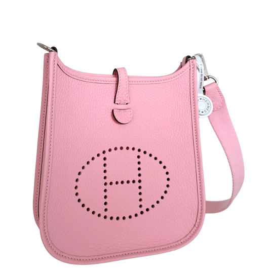 Hermès Eveleyne 16 Taurillon Clemence Rose Sakura Fullset / neuwertig Hermès