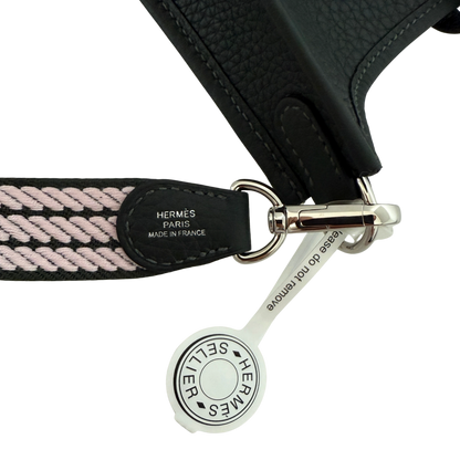 Hermès Evelyne 16 Amazone Taurillon Clemence Vert Foncé Rose Darling Fullset / neuwertig Hermès