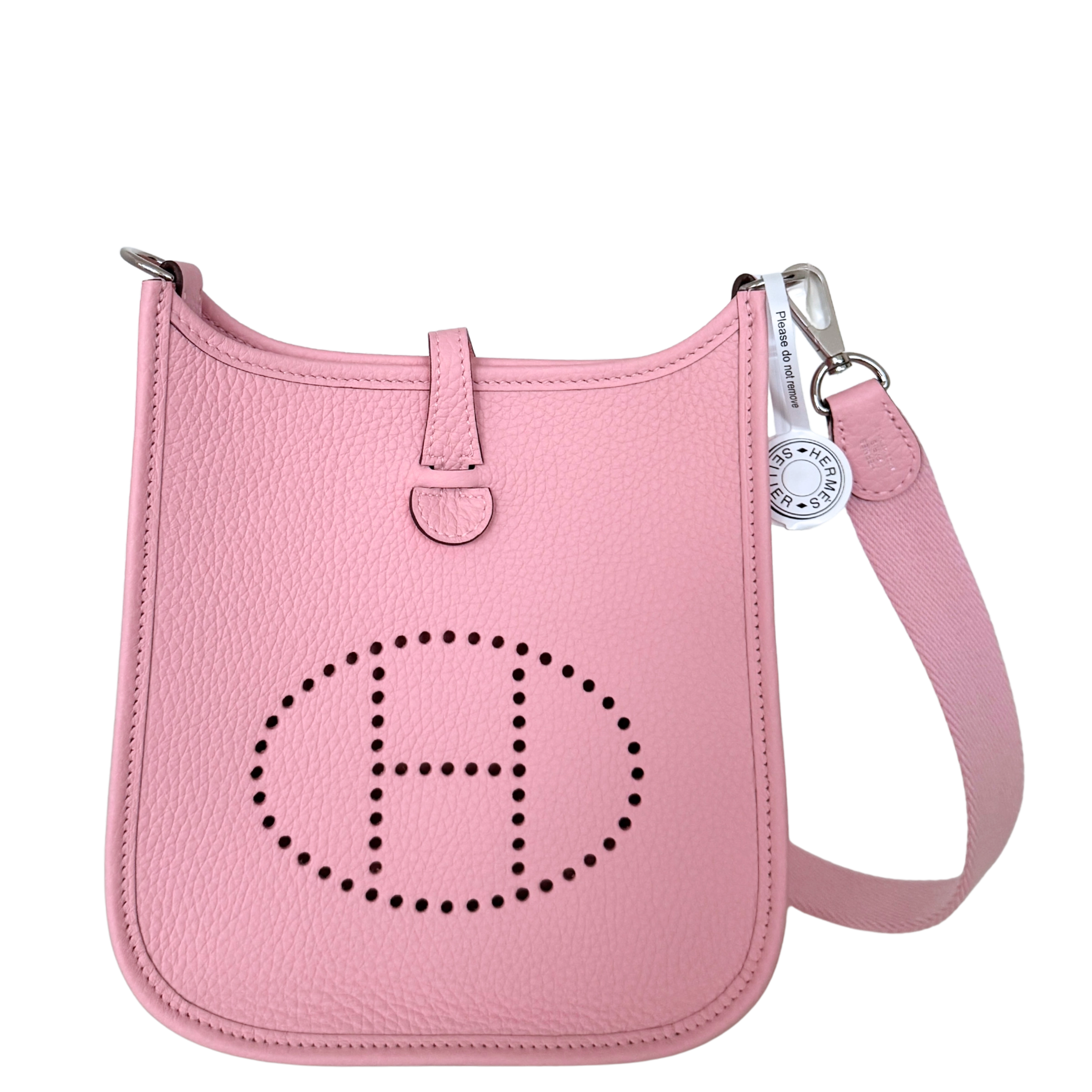 Hermès Eveleyne 16 Taurillon Clemence Rose Sakura Fullset / neuwertig Hermès