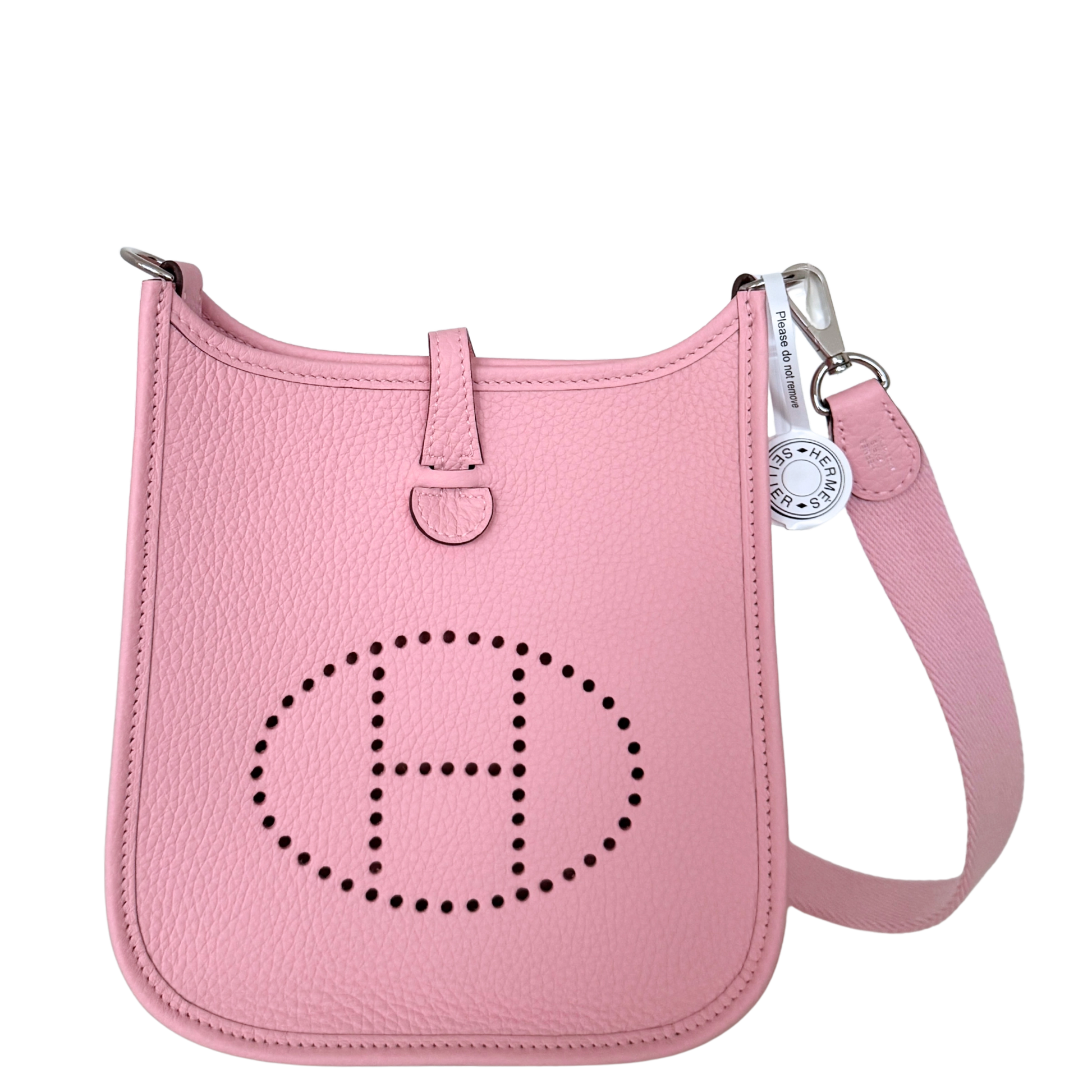 Hermès Eveleyne 16 Taurillon Clemence Rose Sakura Fullset / neuwertig Hermès