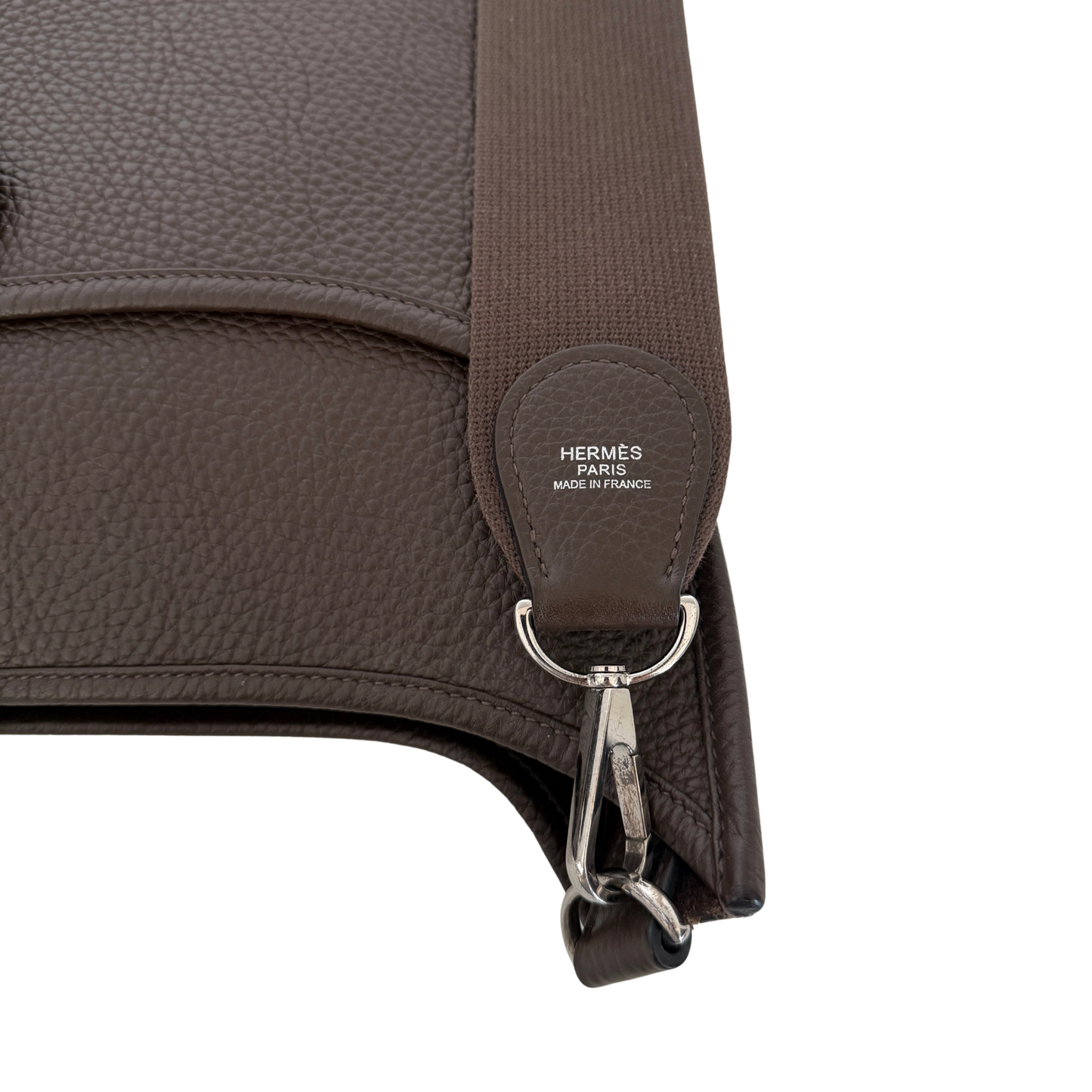 Hermès Evelyne 33 Taurillon Clemence Argile Fullset / sehr gut Hermès