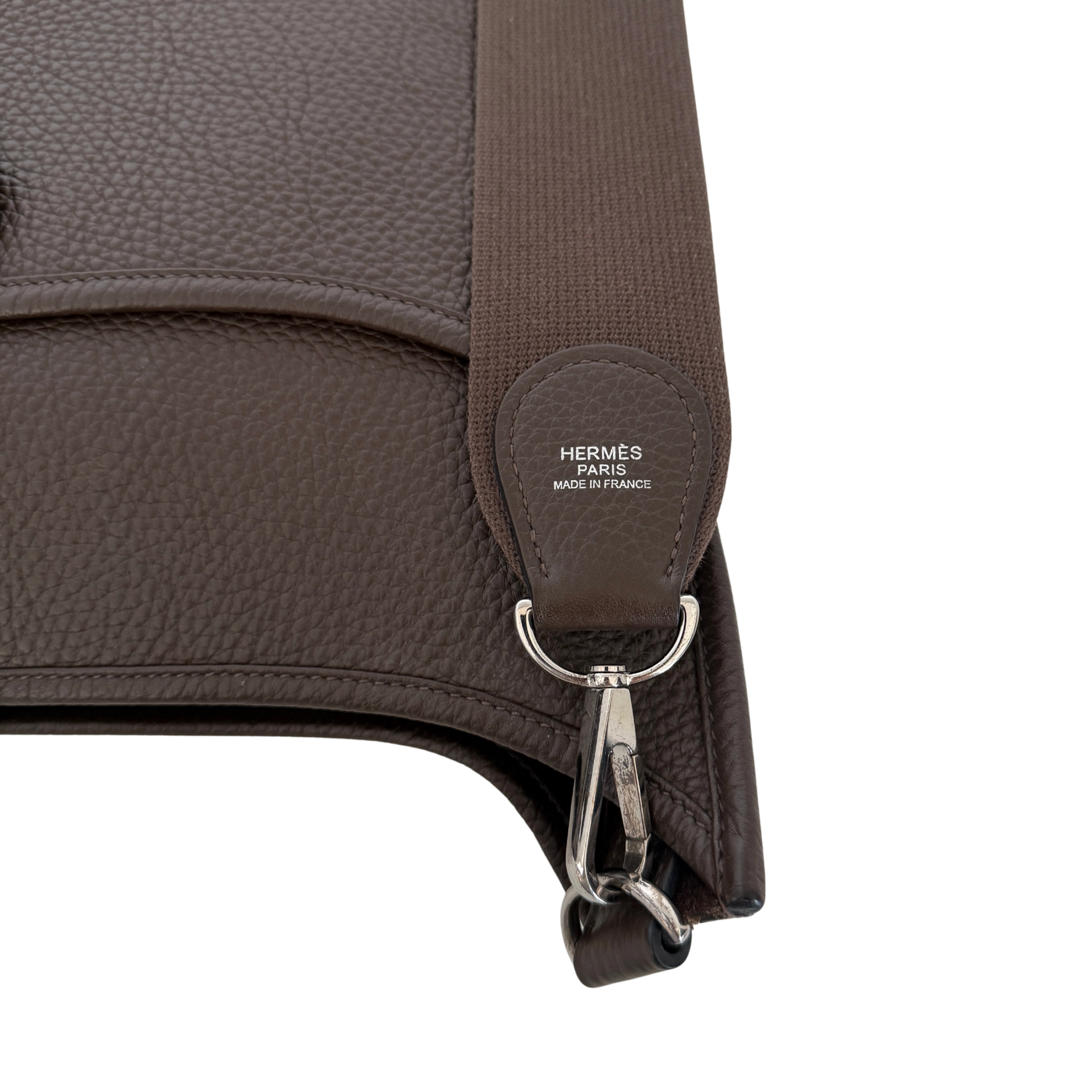 Hermès Evelyne 33 Taurillon Clemence Argile Fullset / sehr gut Hermès