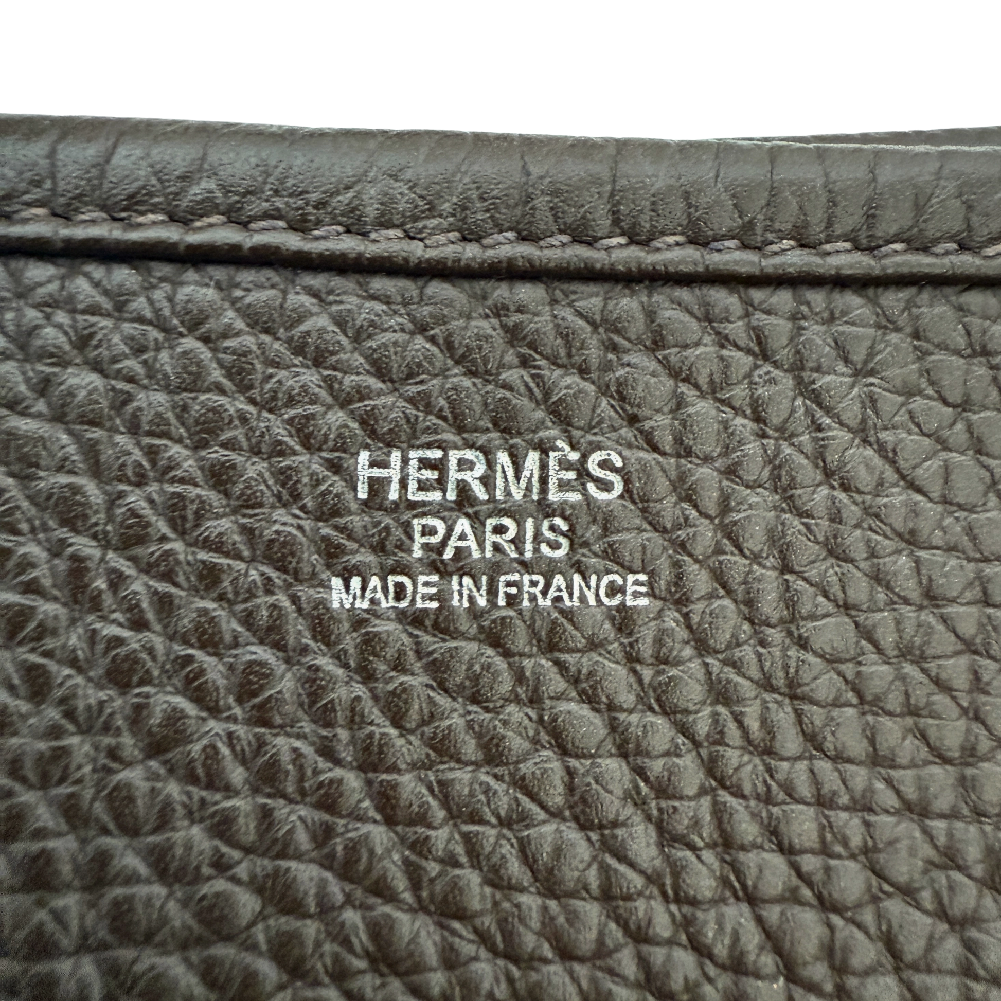 Hermès Evelyne 33 Taurillon Clemence Argile Fullset / sehr gut Hermès
