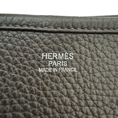 Hermès Evelyne 33 Taurillon Clemence Argile Fullset / sehr gut Hermès