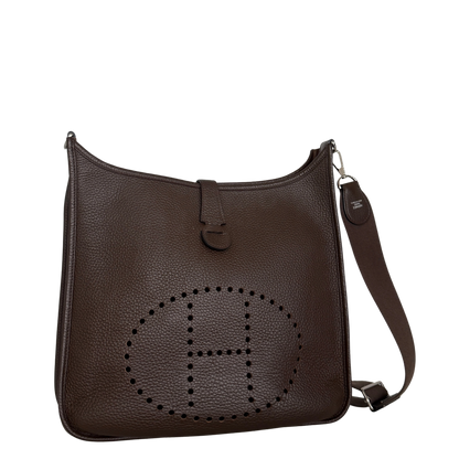Hermès Evelyne 33 Taurillon Clemence Argile Fullset / sehr gut Hermès