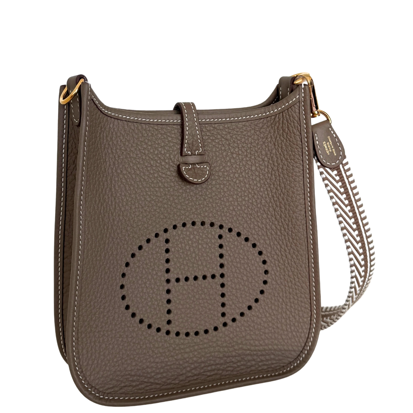 Hermès Evelyne 16 Amazone Taurillon Clemence Etoupe Fullset / neuwertig Hermès