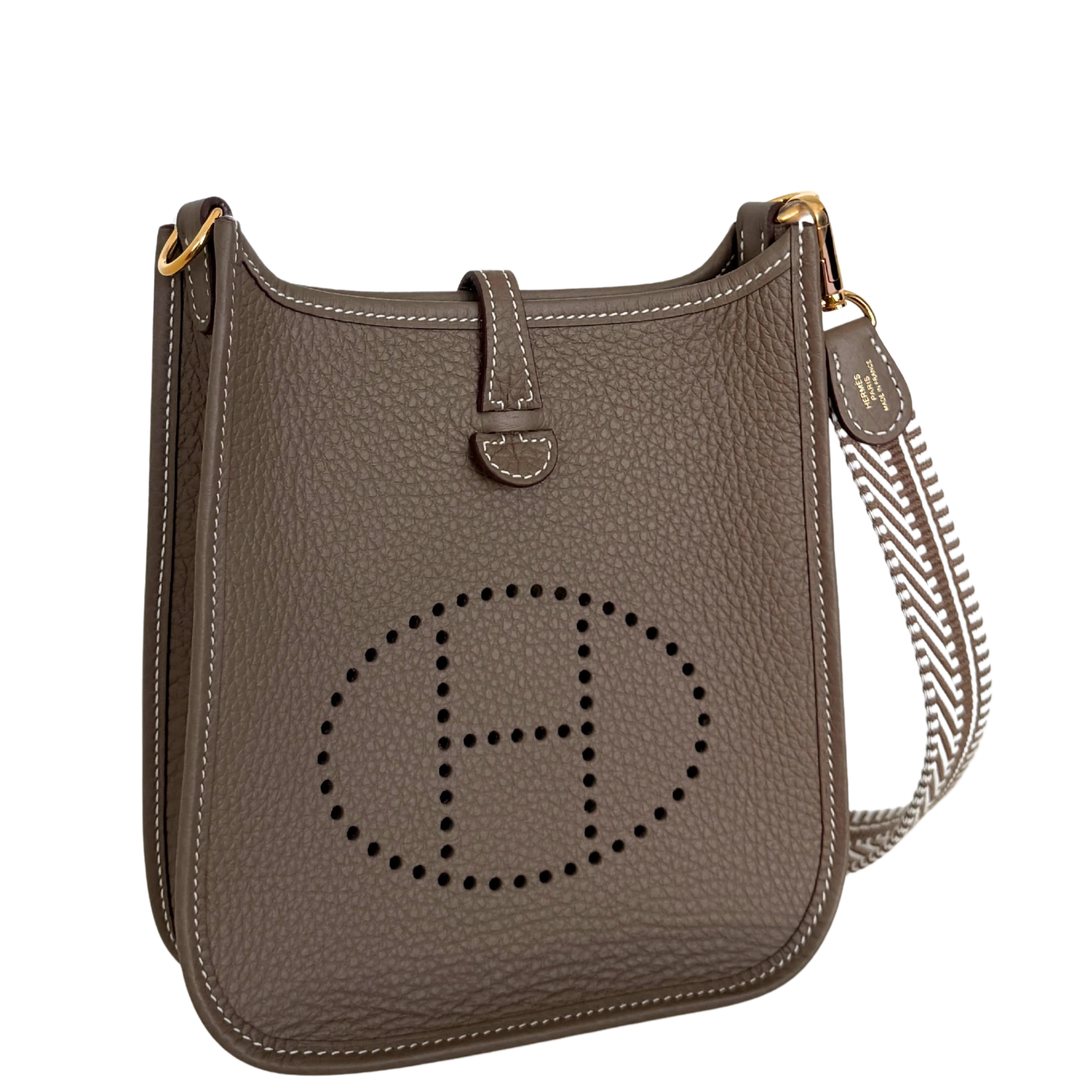 Hermès Evelyne 16 Amazone Taurillon Clemence Etoupe Fullset / neuwertig Hermès