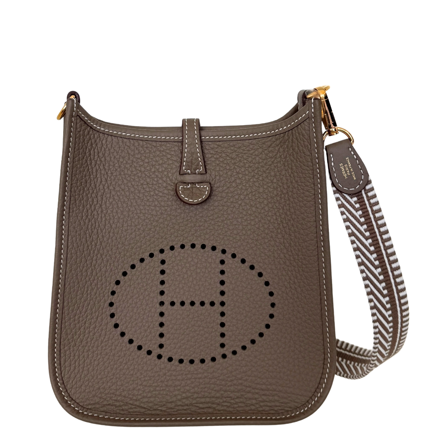 Hermès Evelyne 16 Amazone Taurillon Clemence Etoupe Fullset / neuwertig Hermès