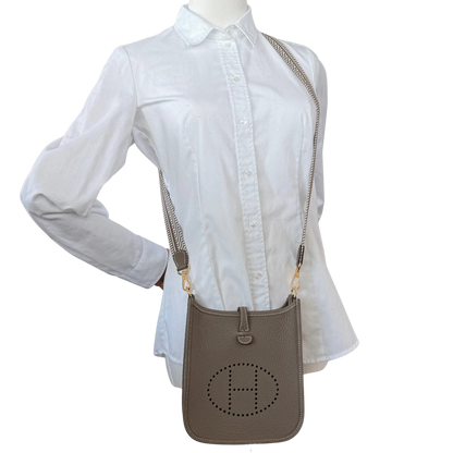 Hermès Evelyne 16 Amazone Taurillon Clemence Etoupe Fullset / neuwertig Hermès