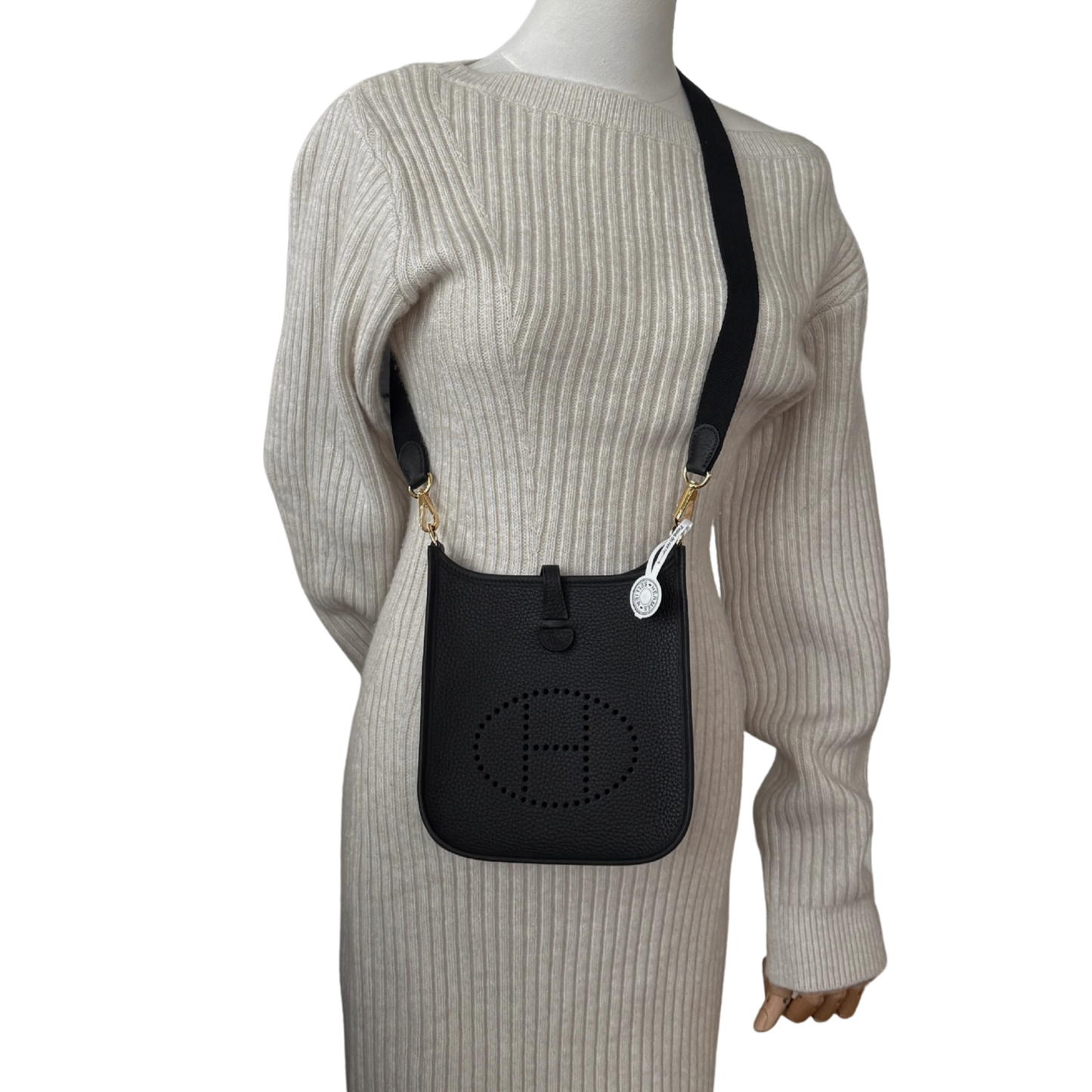 Hermès Evelyne 16 Amazone Taurillon Clemence Noir Fullset / neuwertig Hermès