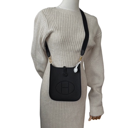 Hermès Evelyne 16 Amazone Taurillon Clemence Noir Fullset / neuwertig Hermès