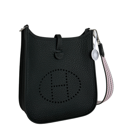 Hermès Evelyne 16 Amazone Taurillon Clemence Vert Foncé Rose Darling Fullset / neuwertig Hermès