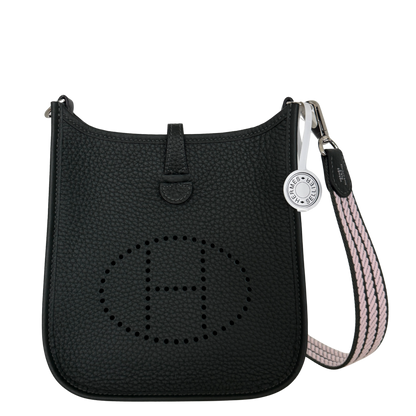 Hermès Evelyne 16 Amazone Taurillon Clemence Vert Foncé Rose Darling Fullset / neuwertig Hermès
