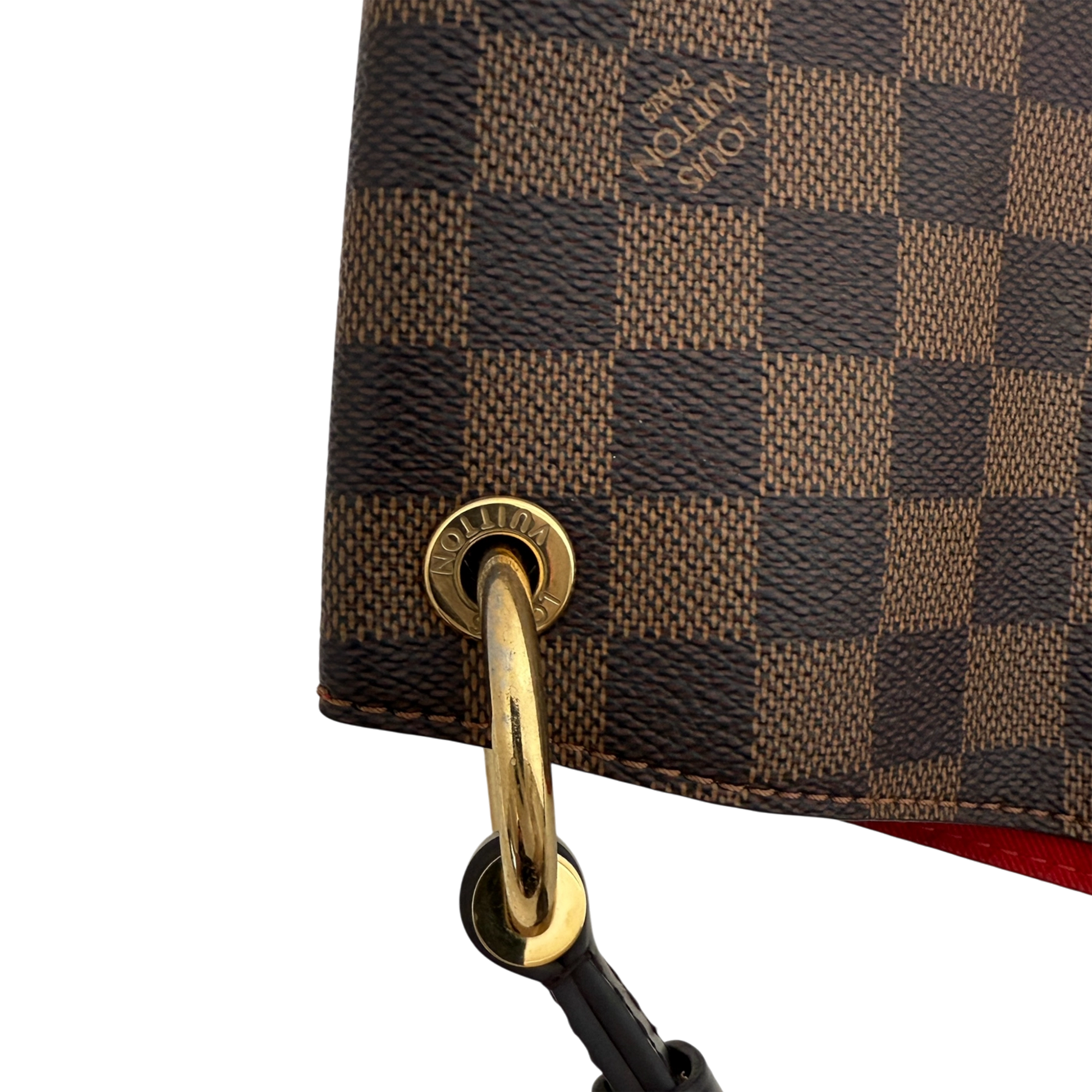 Louis Vuitton Graceful MM Damier Ebene / sehr gut Louis Vuitton