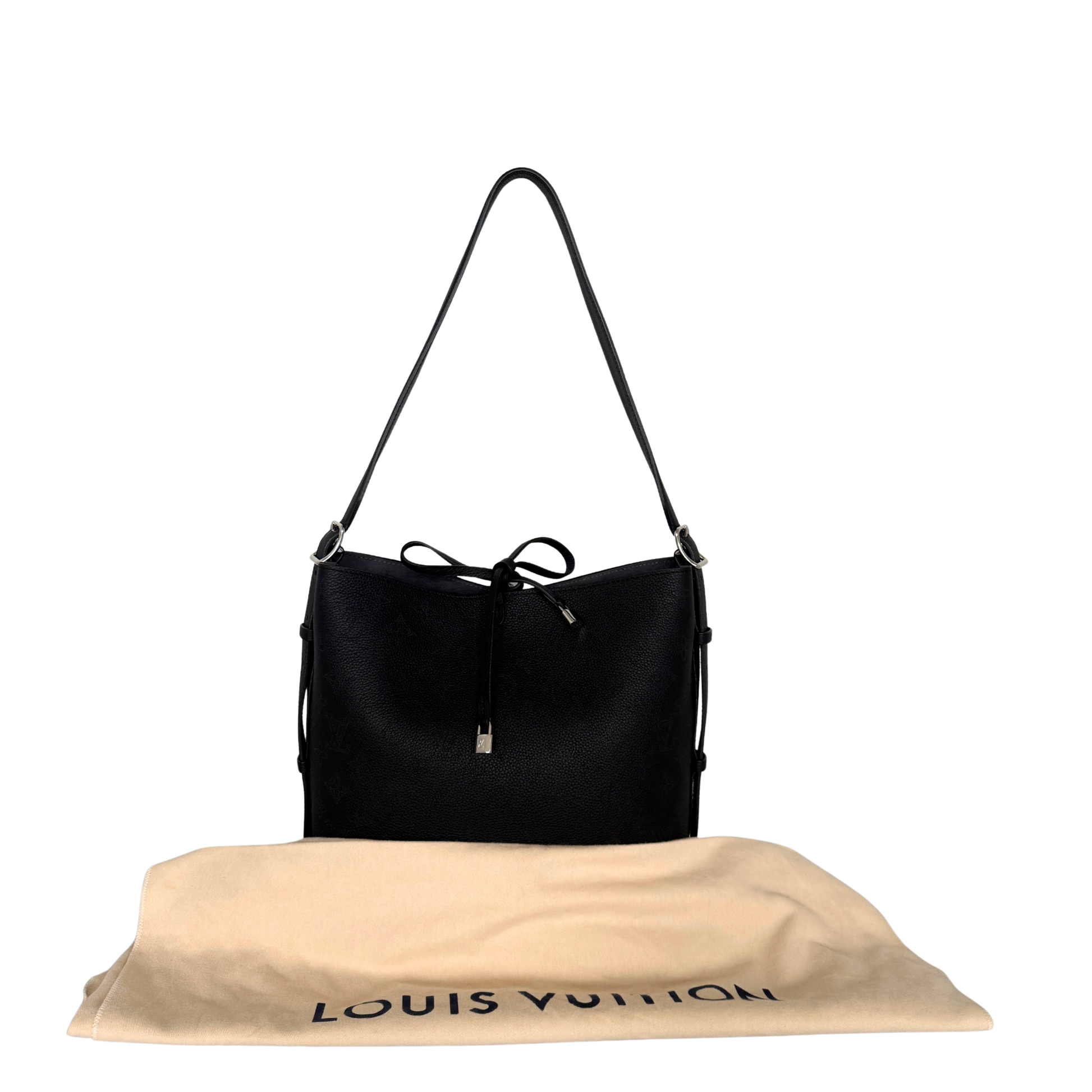 Louis Vuitton Flore Mahina M12139 Schwarz / neuwertig LOUIS VUITTON