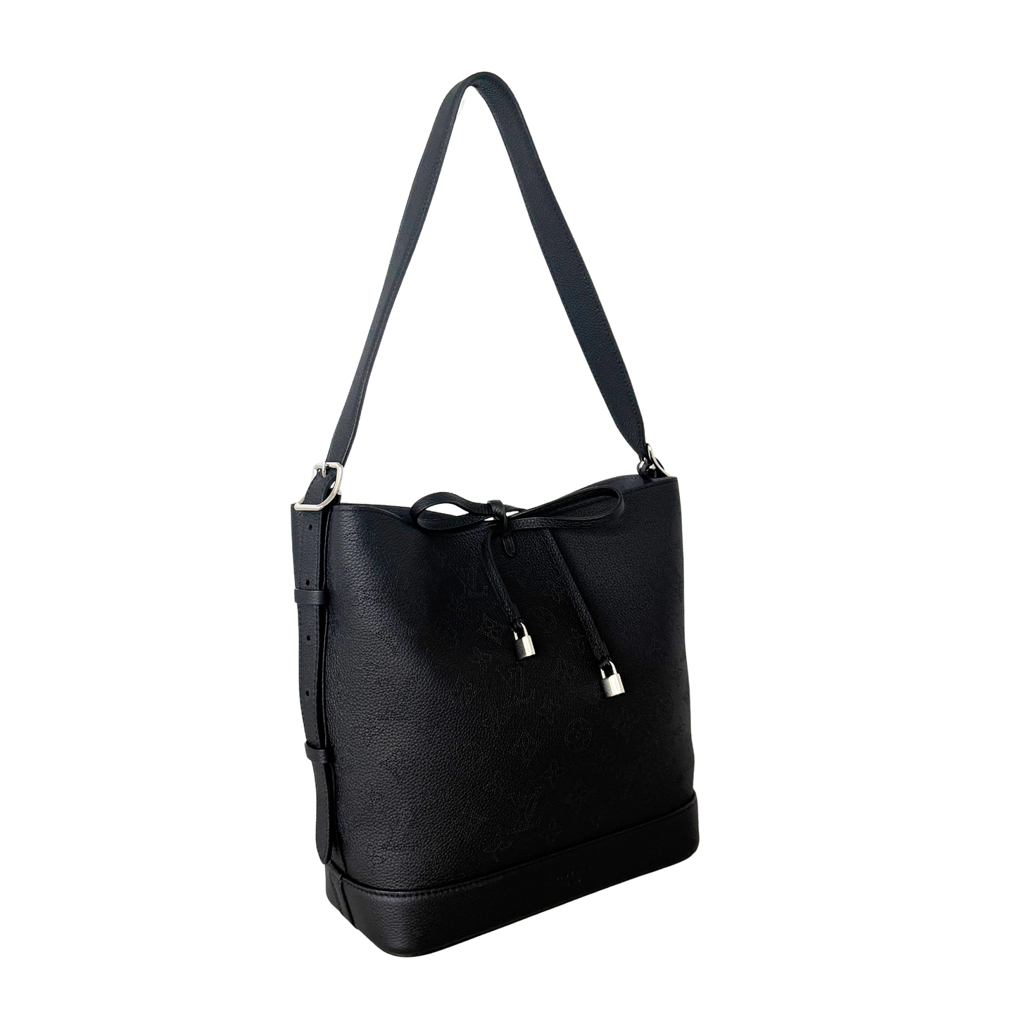 Louis Vuitton Flore Mahina M12139 Schwarz / neuwertig LOUIS VUITTON