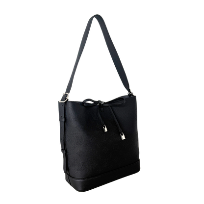 Louis Vuitton Flore Mahina M12139 Schwarz / neuwertig LOUIS VUITTON
