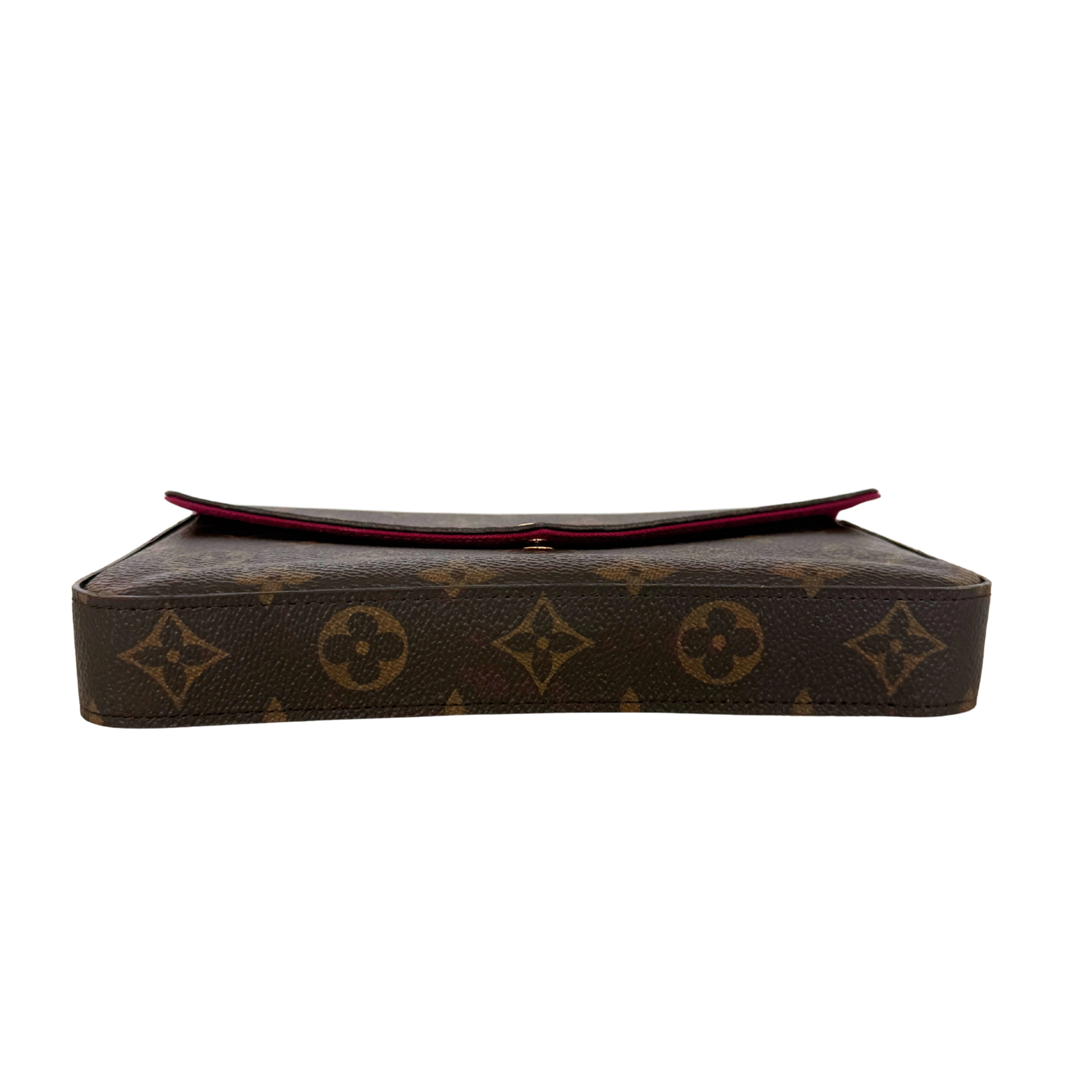 Louis Vuitton Félicie Pochette Monogram Canvas M81896 / sehr gut Louis Vuitton