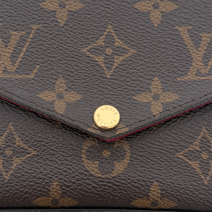 Louis Vuitton Félicie Pochette Monogram Canvas M81896 / sehr gut Louis Vuitton