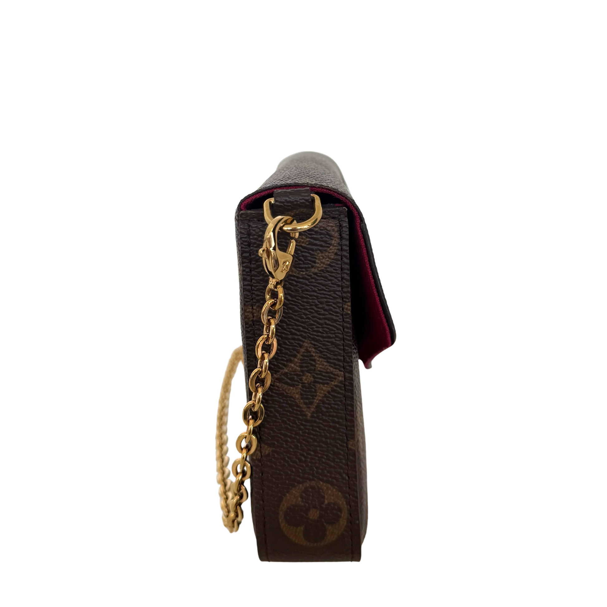 Louis Vuitton Félicie Pochette Monogram Canvas M81896 / sehr gut Louis Vuitton