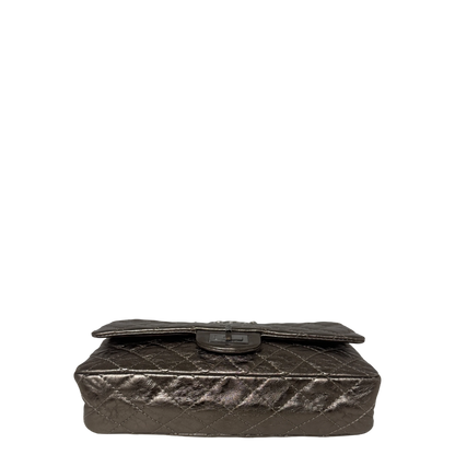 Chanel 2.55 Reissue 224 Classic Double Flap Bag Metallic Bronze / sehr gut Chanel