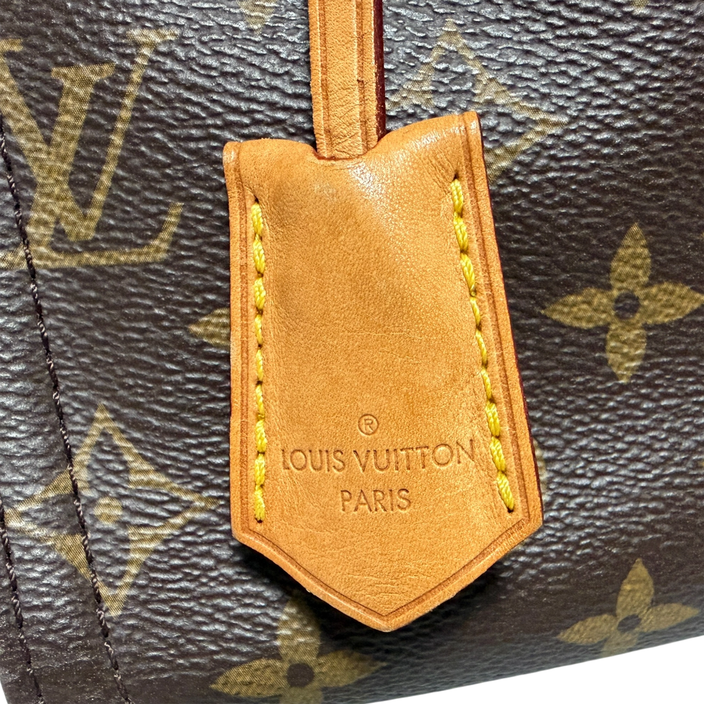 Louis Vuitton Gaia Monogram Canvas Schultertasche / gut Louis Vuitton